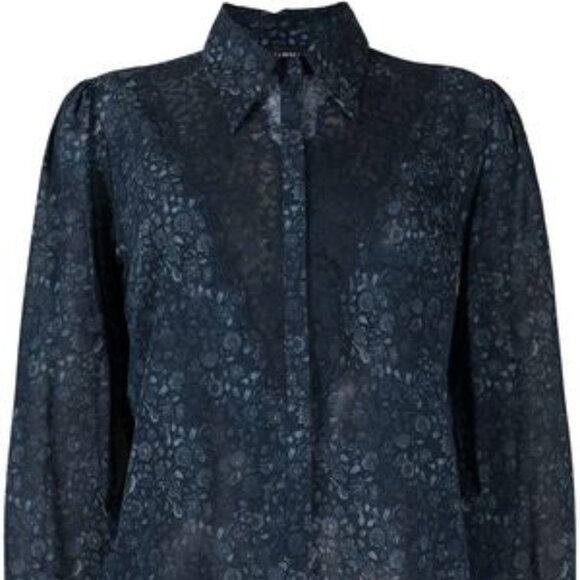 LA PERLA Women's Tree OF Life Satin Silk Georgette Lace Nightwear. - Picture 1 of 6